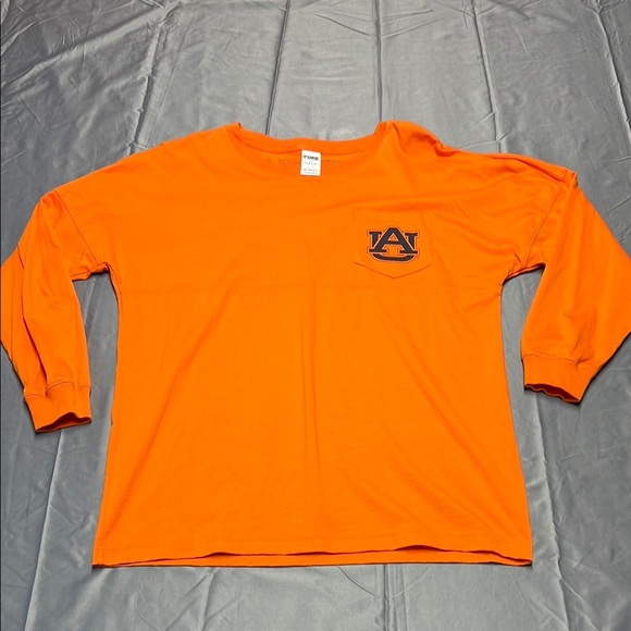 Victoria’s Secret pink brand auburn university long sleeve crew neck size large - Picture 1 of 13